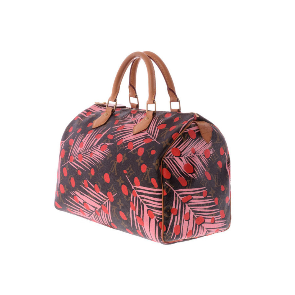 Louis Vuitton Summer Handbag Red Dot Cruise Pink Speedy Jungle Spring